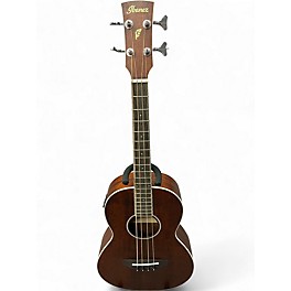 Used Ibanez PNB14E-OPN Natural Acoustic Bass Guitar