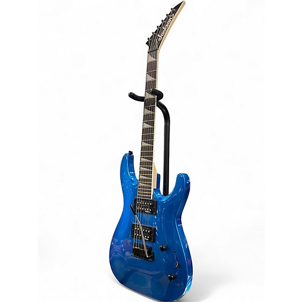 Used Jackson JS22 Dinky Metallic Aqua Marine Solid Body Electric Guitar