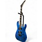 Used Jackson JS22 Dinky Metallic Aqua Marine Solid Body Electric Guitar