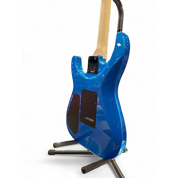 Used Jackson JS22 Dinky Metallic Aqua Marine Solid Body Electric Guitar