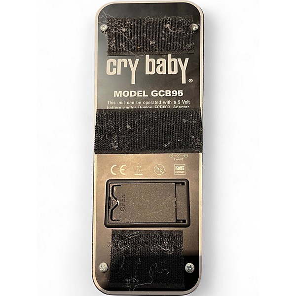 Used Dunlop GCB95 Original Crybaby Wah Effect Pedal