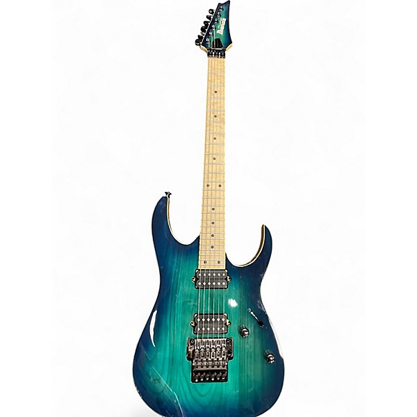 メ*ス様 ibanez Prestige RG652 Ibanez Prestige RG652AHM - Nebula Green Burst | Sweetwater