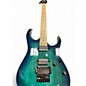Used Ibanez Prestige RG652 Green Nebula burst Solid Body Electric Guitar