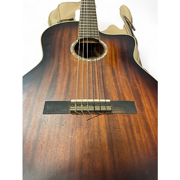 Used Cordoba C4-CE Antique Charcoal Burst Classical Acoustic Electric Guitar