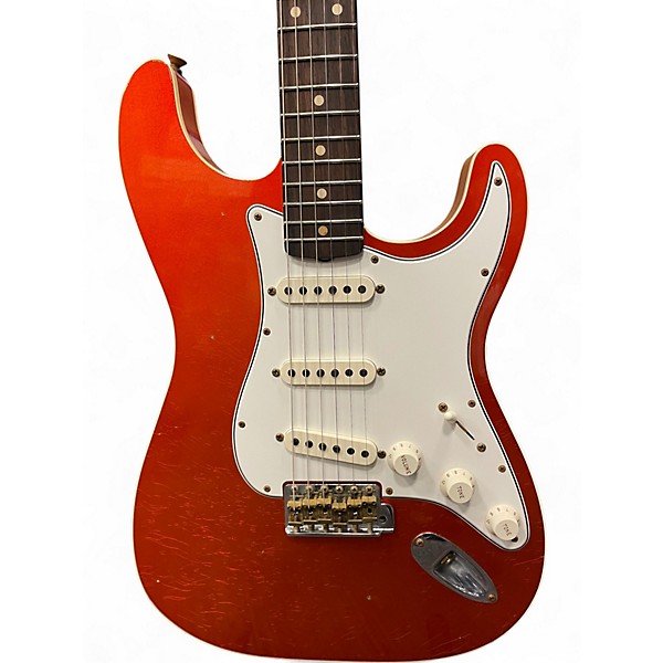 Used 2021 Fender Custom Shop 1960s Stratocaster Candy Tangerine Solid Body Electric Guitar