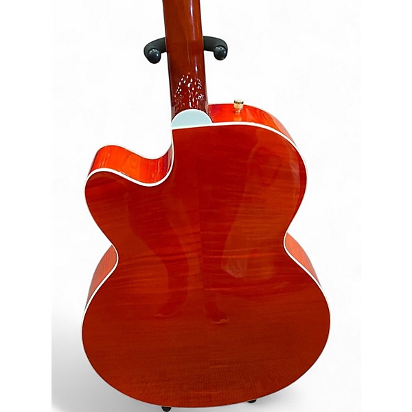 Used Gretsch Guitars G5022CE Rancher Jumbo Savannah Orange Acoustic Electric Guitar