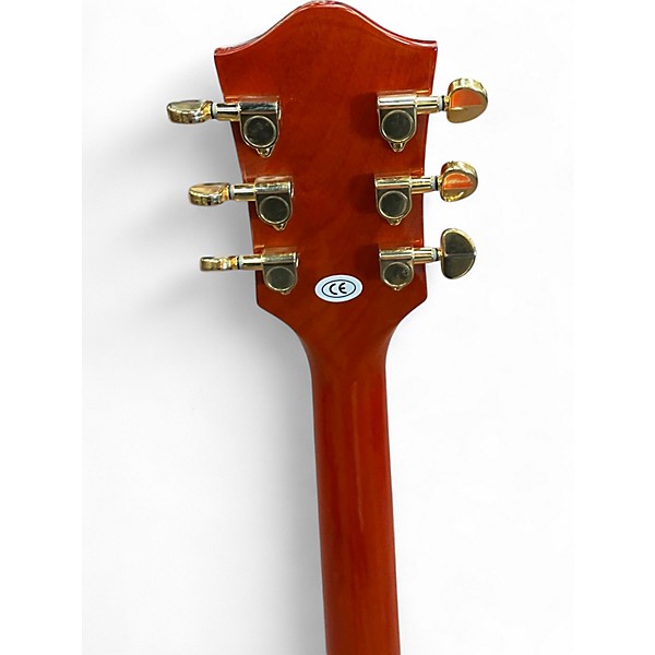 Used Gretsch Guitars G5022CE Rancher Jumbo Savannah Orange Acoustic Electric Guitar