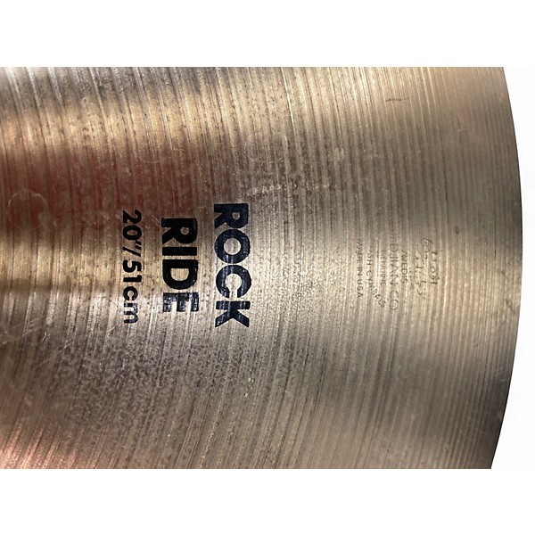 Used Zildjian 20in Rock Ride Cymbal