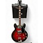 Vintage 1970s Aria DIAMOND 1202 RED BURST Hollow Body Electric Guitar thumbnail