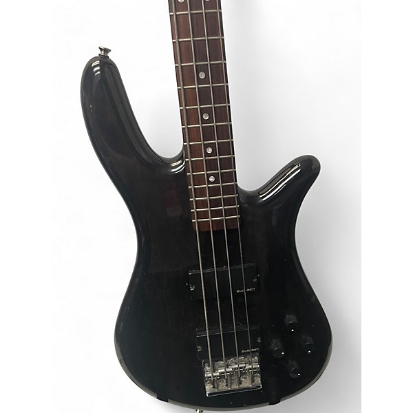 Used Spector Q4 Black Electric Bass Guitar