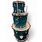 Used TAMA 7 Piece SUPERSTAR CLASSIC BLUE LACQUER BURST Drum Kit