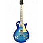 Used Epiphone Les Paul Standard Pro TRANSPARENT BLUE BURST Solid Body Electric Guitar thumbnail