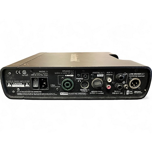 Used TC Electronic RH750 Bass Amp Head