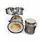 Used Ludwig 5 Piece Accent CS Silver Drum Kit thumbnail