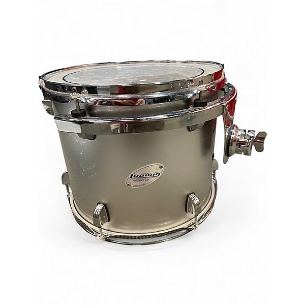 Used Ludwig 5 Piece Accent CS Silver Drum Kit