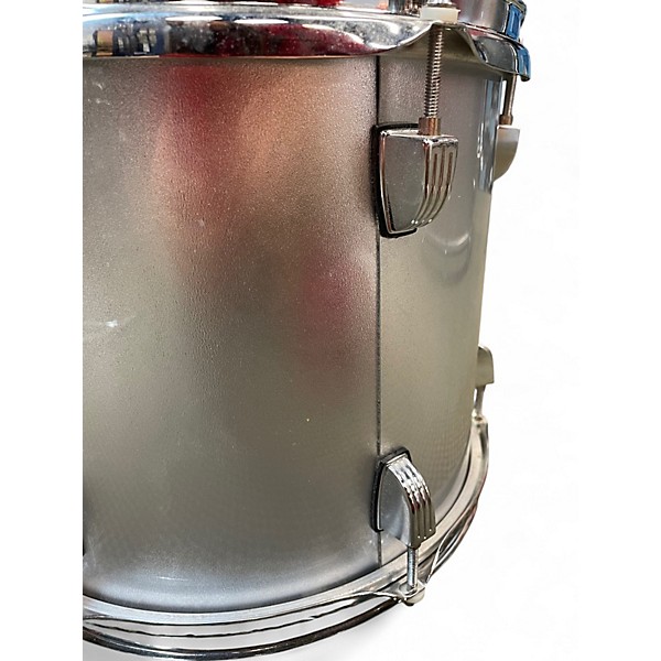 Used Ludwig 5 Piece Accent CS Silver Drum Kit
