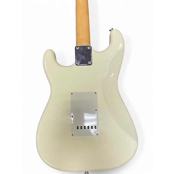 Used Fender STRATOCASTER White Solid Body Electric Guitar