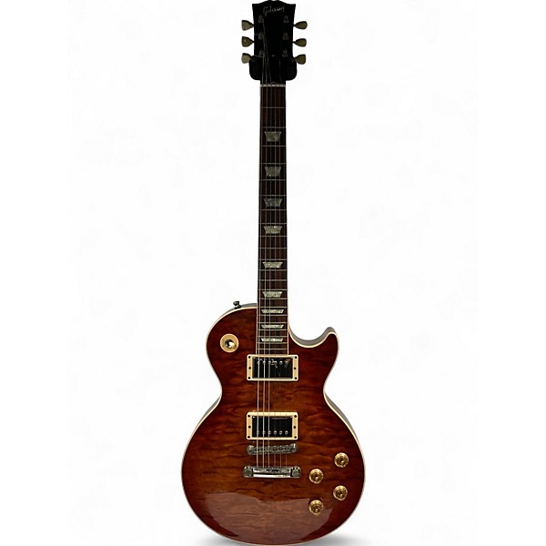 Used 2006 Gibson les paul class 5 quilt top custom root beer Solid Body Electric Guitar