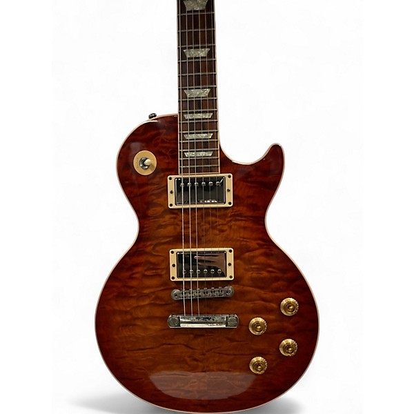 Used 2006 Gibson les paul class 5 quilt top custom root beer Solid Body Electric Guitar