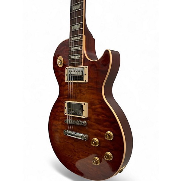 Used 2006 Gibson les paul class 5 quilt top custom root beer Solid Body Electric Guitar