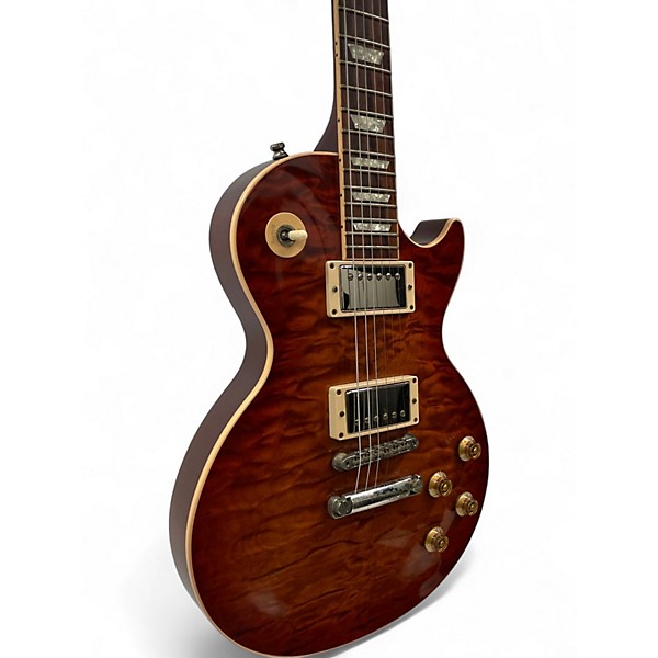 Used 2006 Gibson les paul class 5 quilt top custom root beer Solid Body Electric Guitar
