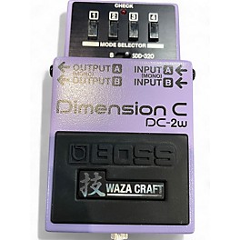 Used BOSS Dimension C DC-2W Effect Pedal