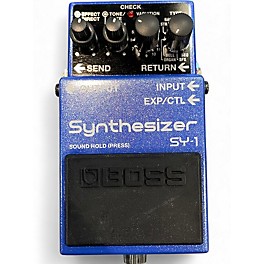 Used BOSS SY1 Synthesizer Effect Pedal