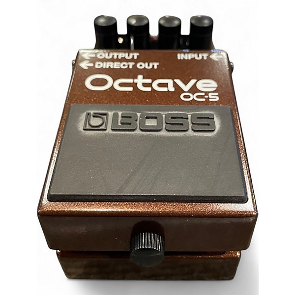 20-60代 人気ファッションブランド Used BOSS Used BOSS Center Guitar | Pedal Effect Octave OC5 ベース