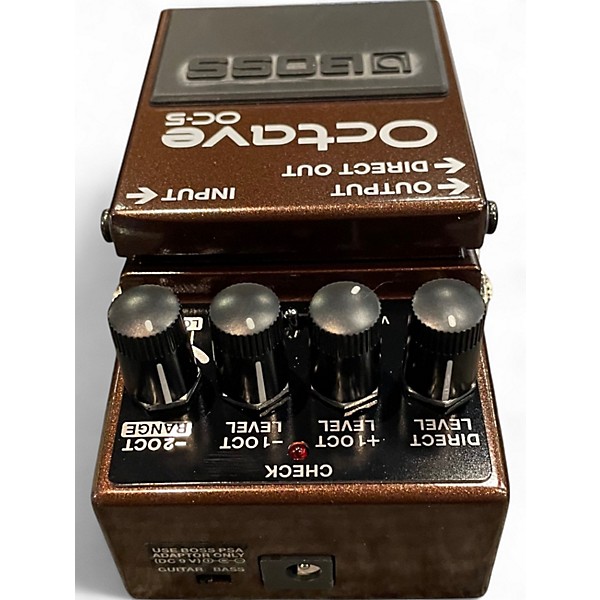 Used BOSS Used BOSS OC5 Octave Effect Pedal | Guitar Center