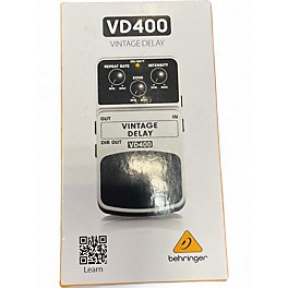 Used Behringer VD400 Vintage Delay Effect Pedal