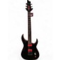 Used Schecter Guitar Research Sunset-6 ET Red Dawn Black Solid Body Electric Guitar thumbnail