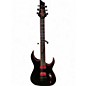 Used Schecter Guitar Research Sunset-6 Red Dawn Black Solid Body Electric Guitar thumbnail