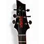Used Schecter Guitar Research Sunset-6 Red Dawn Black Solid Body Electric Guitar