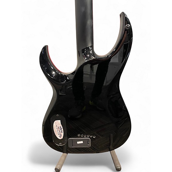 Used Schecter Guitar Research Sunset-6 Red Dawn Black Solid Body Electric Guitar