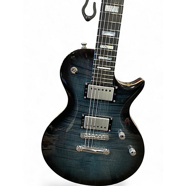 Used 2023 Kiesel CS6 Custom Trans Blue Solid Body Electric Guitar
