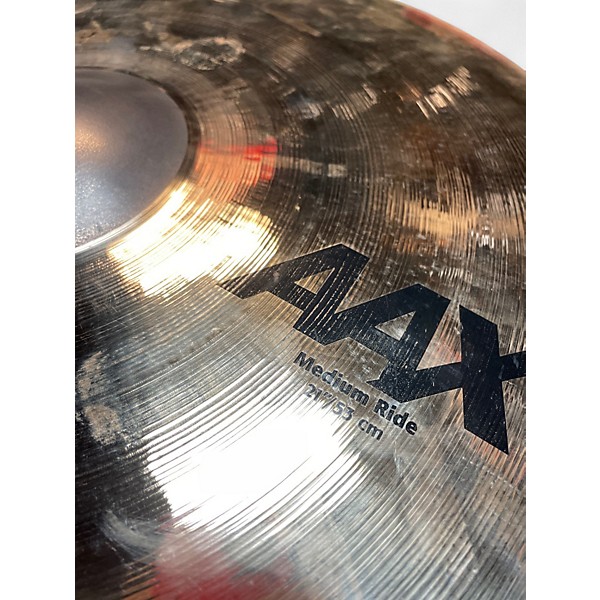 Used SABIAN 21in AAX medium ride Cymbal