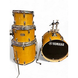 Used Yamaha 4 Piece Stage Custom Natural Drum Kit