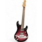 Used Ernie Ball Music Man JP7 Pearl Red Burst Solid Body Electric Guitar thumbnail