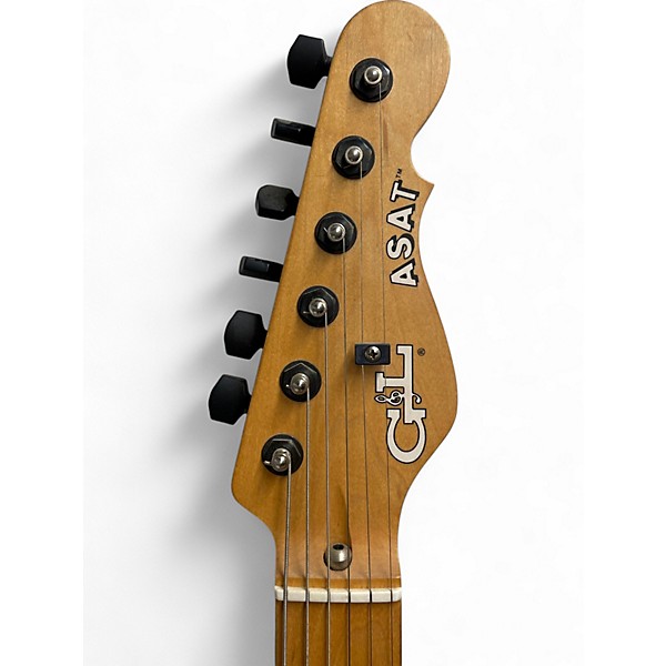 Used G&L ASAT CUSTOM Natural Solid Body Electric Guitar