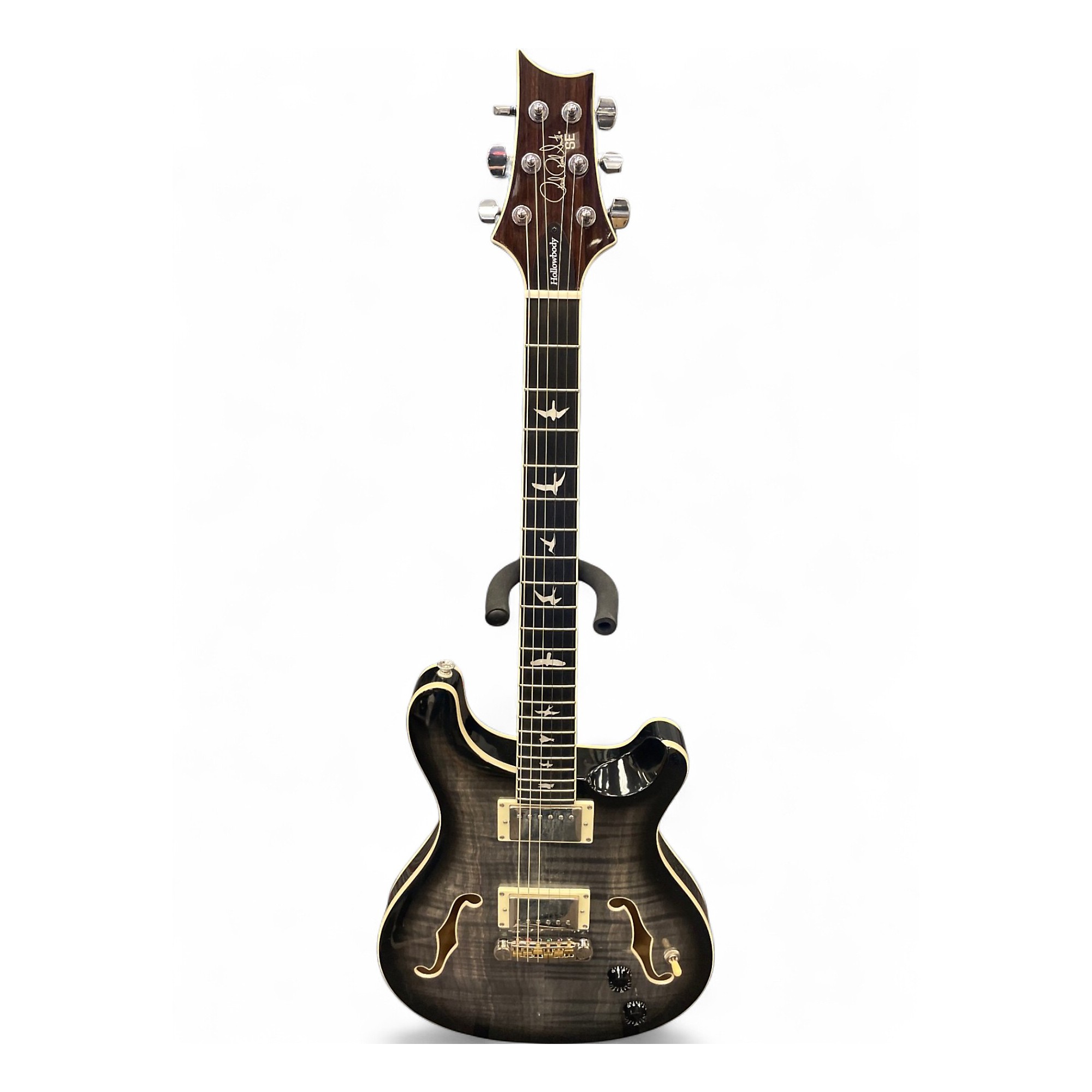 PRS SE Hollowbody II Electric Guitar - Charcoal Burst