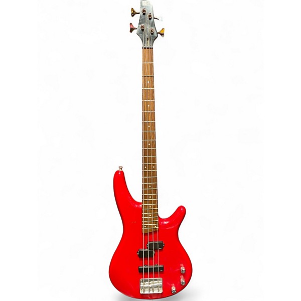 Used Ibanez SR300 Hot Rod Red Electric Bass Guitar
