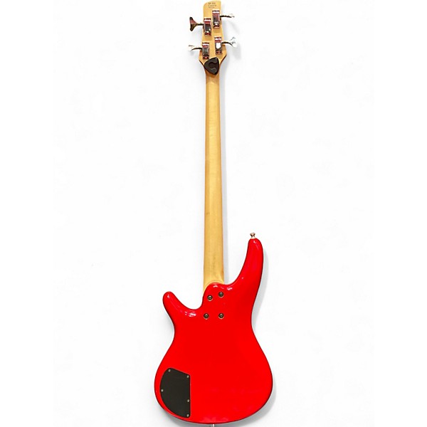 Used Ibanez SR300 Hot Rod Red Electric Bass Guitar