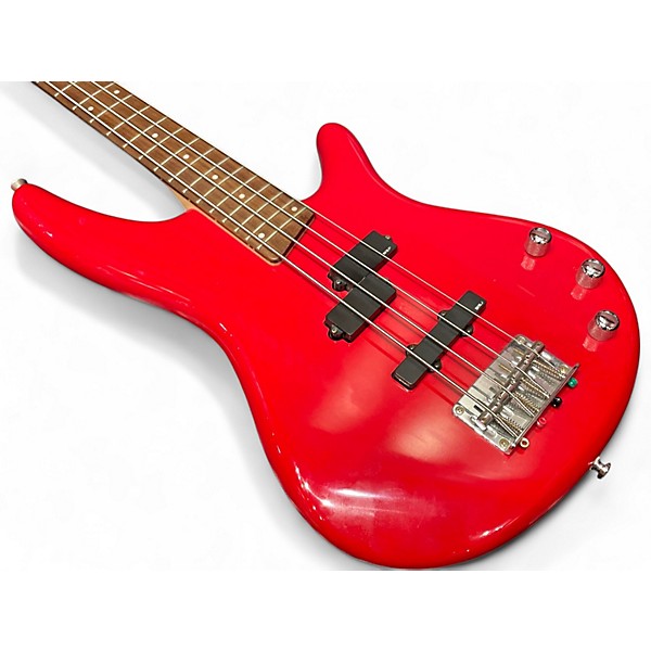 Used Ibanez SR300 Hot Rod Red Electric Bass Guitar