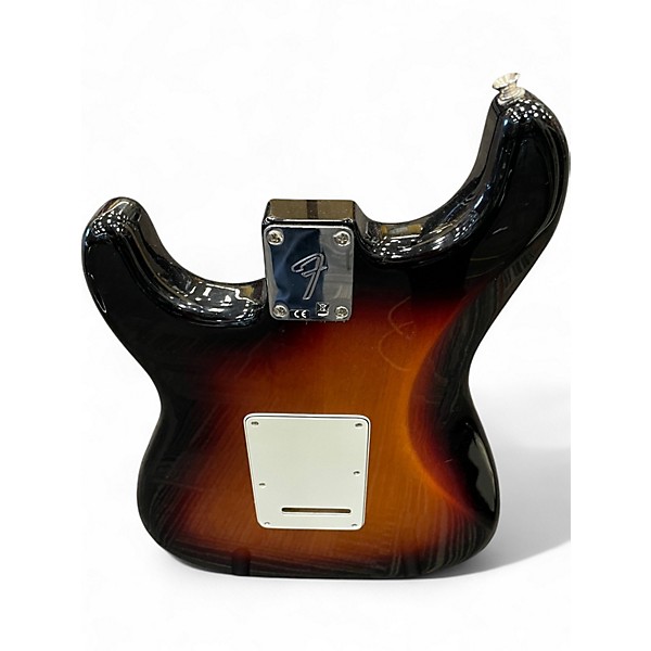 Used Fender Player Stratocaster HSS 2 Tone Sunburst Solid Body Electric Guitar