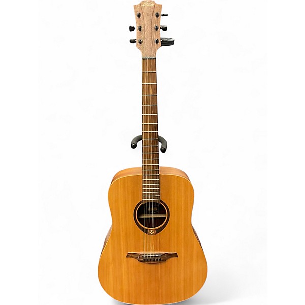 Used Lag Guitars T70D Natural Acoustic Guitar