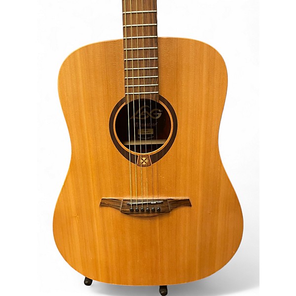 Used Lag Guitars T70D Natural Acoustic Guitar