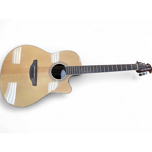 Used Ovation celebrity CS24 Natural Acoustic Electric Guitar