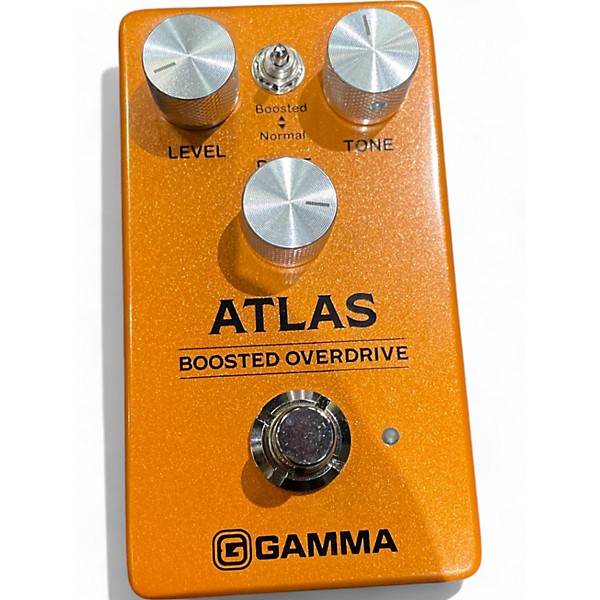 Used GAMMA ATLAS BOOSTED OVERDRIVE Effect Pedal