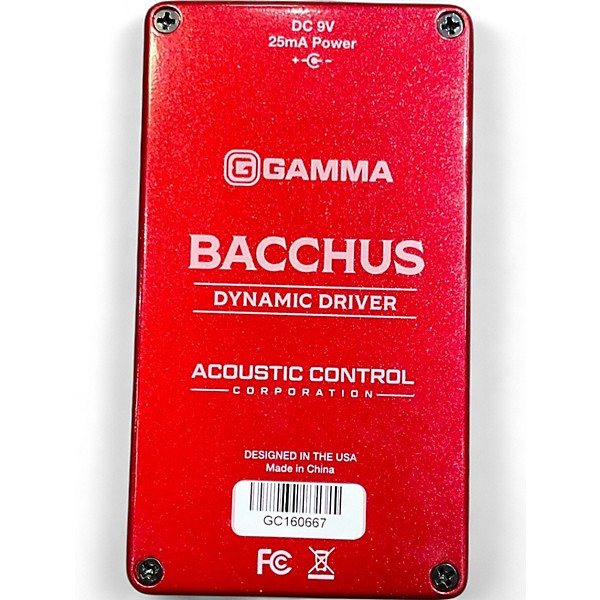 Used GAMMA BACCHUS DYNAMIC DRIVER Effect Pedal