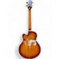 Used Ibanez AEB20E-VV Brown Burst Acoustic Bass Guitar